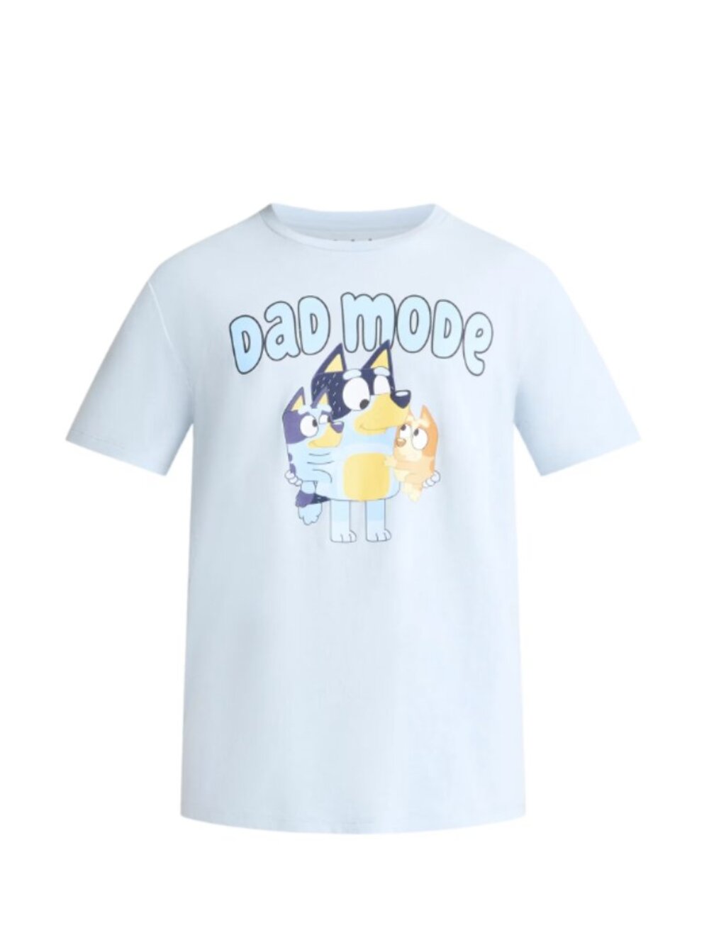 Bluey Men's Dad Mode Graphic T-Shirt Size (XS)